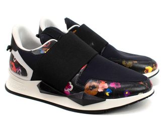 Givenchy Black Floral Runner Sneakers Size 36