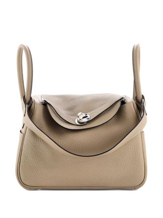 Hermès Lindy Bag Clemence 26 shoulder bag - Beige