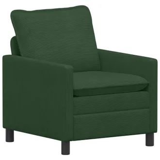 vidaXL Divano Verde Giungla 76 X 81 X 87,5 Cm Tessuto Vidaxl