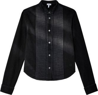 Loewe Pleated Denim Jeans