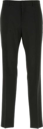 Valentino Garavani Black Regular Fit Trousers