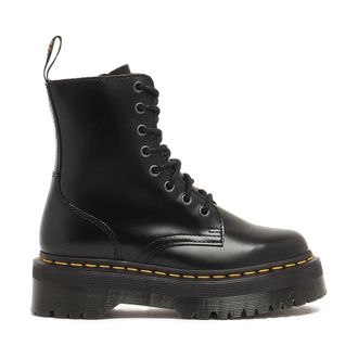 Dr. Martens Lace-up Boots, female, Black, Size: 10 US Jadon Boot