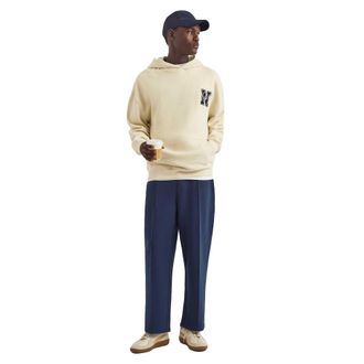 Nautica Heren Sade Hoodie (Ivoor)