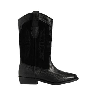 Zadig&Voltaire Tex Western Wild Laarzen - Dames - Schoenen - Zwart - Maat: 39 EU Leer
