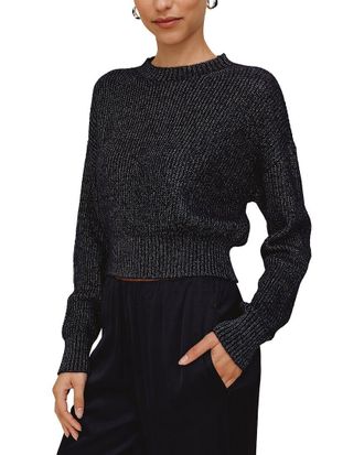 Bella Dahl Fitted Waist Alpaca & Wool-Blend Sweater