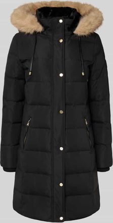 Lauren Ralph Lauren Daunenmantel mit Reißverschlusstaschen in Black, Größe XXL