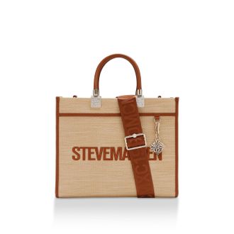 Steve Madden Womens Riches Bag Beige - One Size