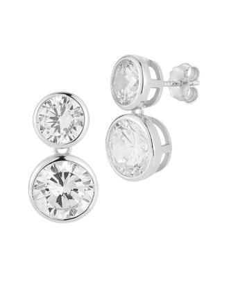 Sphera Milano Plated Cz Earrings