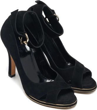 Gucci Sandali con zeppa 100mm 2024 - Nero