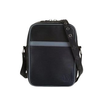 Louis Vuitton Pre-owned Danube Cross Body Bag - Dames - Pre-owned - Blauw - Maat: ONE Size Leer