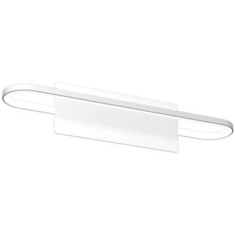 Top-Light Top-light - Applique Moderna Circuit Metallo Bianco Diffusore Bianco Led 11,2W Calda 40Cm