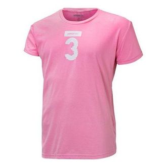 adidas (WMNS) adidas neo Athleisure Casual Sports Short Sleeve Pink Red DW7740