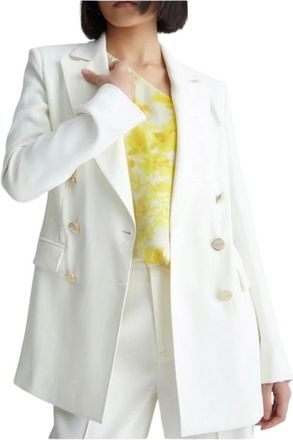 Liu Jo Slim Fit Blazer - Dames - Blazers - Beige - M - Polyester - Jassen