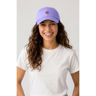Dalix Pretzel Dad Cap in Lavender at Nordstrom