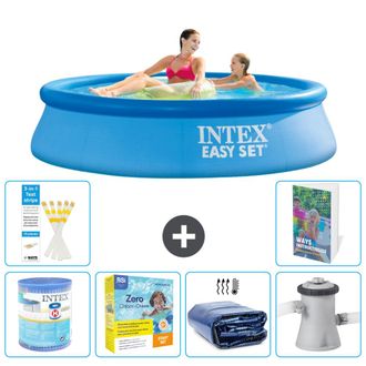 Intex Piscina Easy Set Redonda - 244x61 Cm - 7-piezas S50