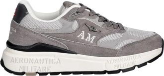 Aeronautica Sneakers - Heren - Sneakers - Grijs - 43 EU - Leer - Schoenen