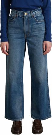 B Sides Elissa High Wide Leg Jeans In Liesl