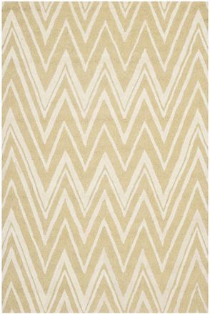 Safavieh Alfombra lana dorato/neutrale 122 x 183 cm