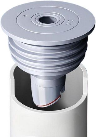 OEM Tap&oacute;n De Desag&uuml;e Universal De Silicona De 2 Piezas Con V&aacute;lvula Antiolor, Anillo De Sellado Flexible Para Desag&uuml;e En 4 Tama&ntilde;os, Gris, D, 70-75mm
