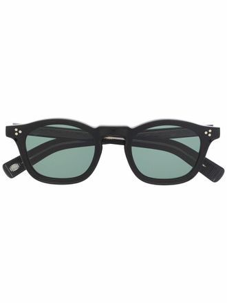 Eyevan 7285 wayfarer-frame sunglasses - Black
