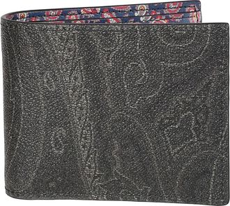 Etro Arnica Paisley Print Portemonnee - Heren - Portefeuilles - Veelkleurig - ONE Size - Accessoires
