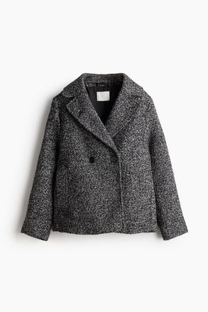 H&M Cabanjacke - Schwarzmeliert