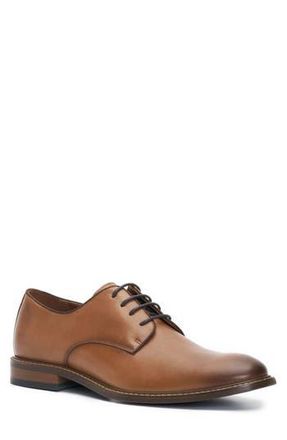 Vince Camuto Lyre Leather Derby in Cognac/brown Shhgrg at Nordstrom Rack, Size 10.5
