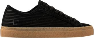 D.A.T.E. Tessuto Sneaker - Dames - Sneakers - Zwart - 37 EU - Schoenen