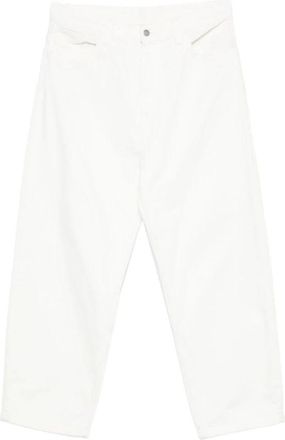 Carhartt Work in Progress Witte Zijde & Nylon Jeans - Heren - Chinos - Wit - M - Nylon - Broeken