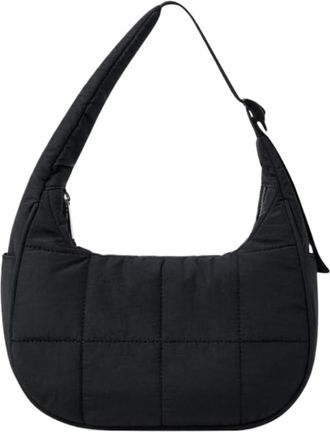 Generic Puffer Crescent Shoulder Bag - Lightweight Boho Handbags Underarm Purse | Crescent Shoulder Bag, Quilted Nylon Bag, Large Capacity Quilted Everyday Sh