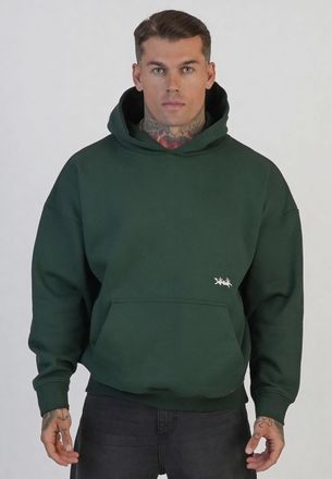 Siksilk Mens Green Graphic Hoodie XXL