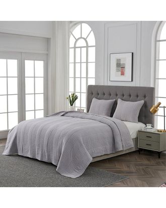 Melange Home Mélange Home Classic Vintage Stonewashed Cotton Quilt Set