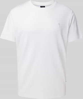 Joop T-Shirt mit Label-Stitching Modell Priamo in Weiss, Größe XXXL