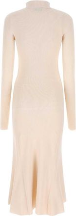 Balenciaga Womens Dress Beige Domesticated Calf