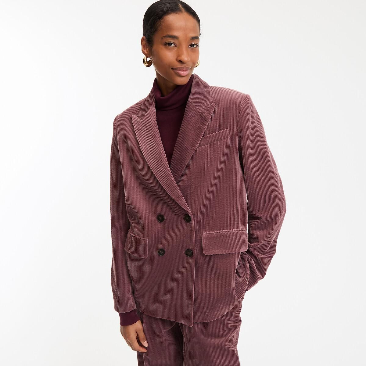 Costume La Redoute Veste Velours Femme Veste Velours Femme Grande - Main Image