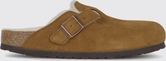 Birkenstock Mules Boston Birkenstock in camoscio