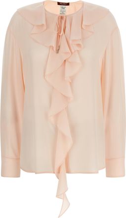 Max Mara Multicolor Silk Womens Blouse
