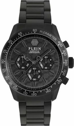 Philipp Plein Pleinmeter Chronograph - Heren - Horloges - Zwart - ONE Size - Accessoires