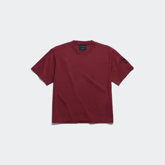 Canada Goose Roam T-Shirt Tonal Disc (Women, Burnt Vermillion, XS)