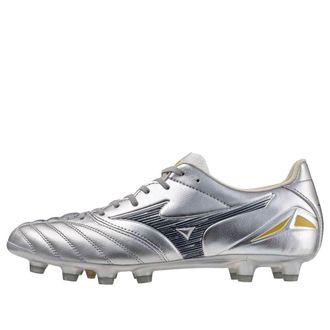 Mizuno Morelia Neo 4 Pro FG Platinum Silver Pack Galaxy Silver Cool Grey P1GA253404