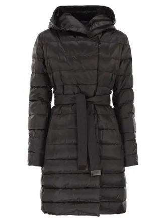 Max Mara Plumífero reversible Maxmara The Cube Novef de satén repelente al agua