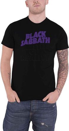 Black Sabbath T Shirt Masters of Reality Group Band Logo Official Unisex Black XL