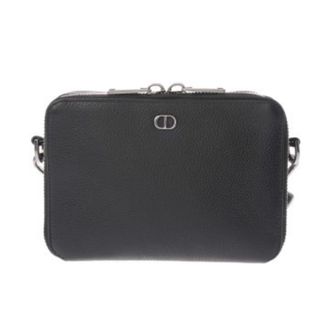 Dior Black Leather Shoulder Bag (Pre-Owned)