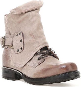 A.S.98 Simon II Moto Bootie in Taupe at Nordstrom, Size 10.5-11Us