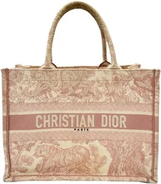 Dior Pre-owned Tote Bags, female, Pink, Size: ONE SIZE Pre-owned Tote Bag