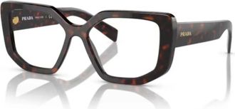 Prada Stijlvolle Vista Zonnebril - Dames - Brillen - Bruin - 54 MM - Accessoires