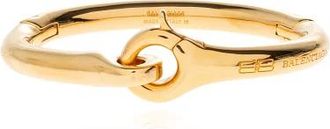 Balenciaga Armband met gegraveerd logo - unisex - Armbanden - Geel - S - Accessoires