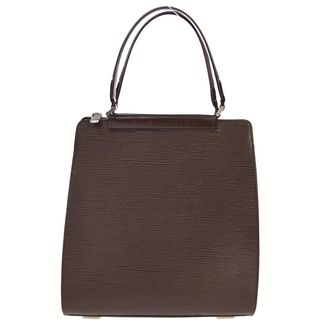 Louis Vuitton Figari Epi Leather Brown Leather Handbag (Pre-Owned)
