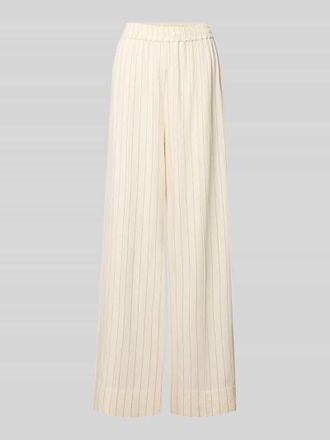 Gestuz Loose Fit Pants mit Eingrifftaschen Modell tascha in Beige, Gr&ouml;&szlig;e 34