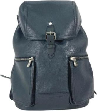 Louis Vuitton Pre-owned M54960 Rugzak - unisex - Vintage Rugzakken - Blauw - ONE Size - Leer - Vintage